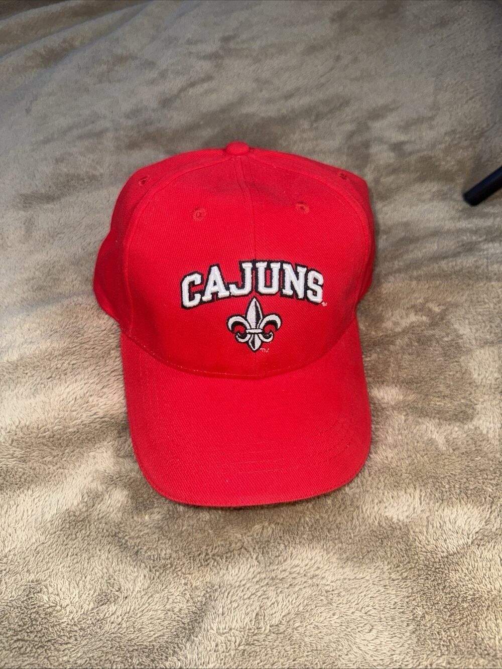 Louisiana Ragin' Cajuns Red Oak One Size‎ Hat Embroidered NCAA